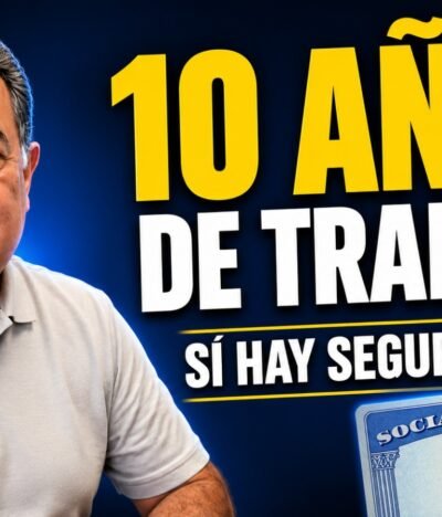 ¿Cuánto paga el Seguro Social con 10 años de trabajo? La fórmula real en 2026